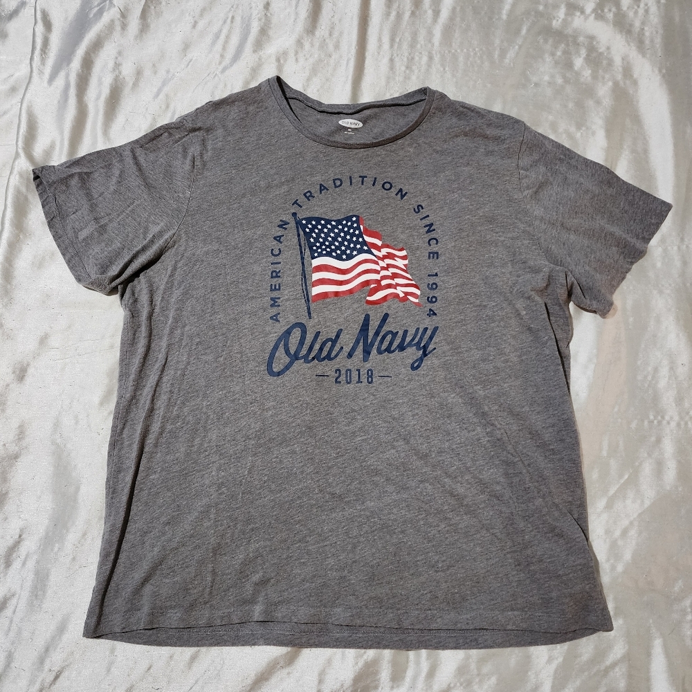 Men's Old Navy Plus Size Short Sleeve Graphic Crew Tee